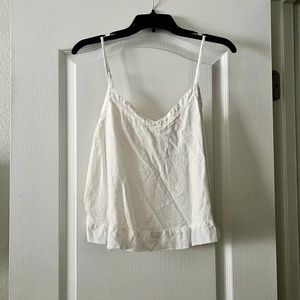 Aerie White Tank Top Blouse